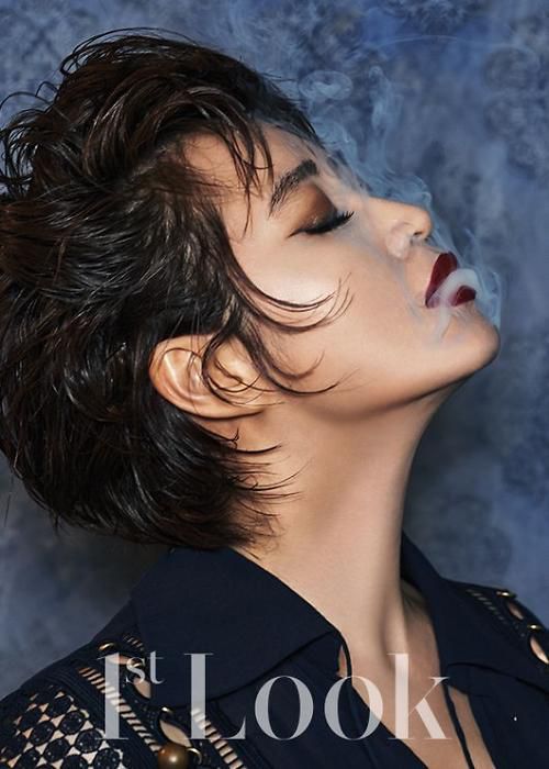 鄭爽短發美出新高度 盤點中韓女星驚艷短發造型【組圖】