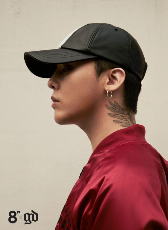 Bigbang權志龍新代言寫真休閑潮范 頸部紋身搶鏡【組圖】