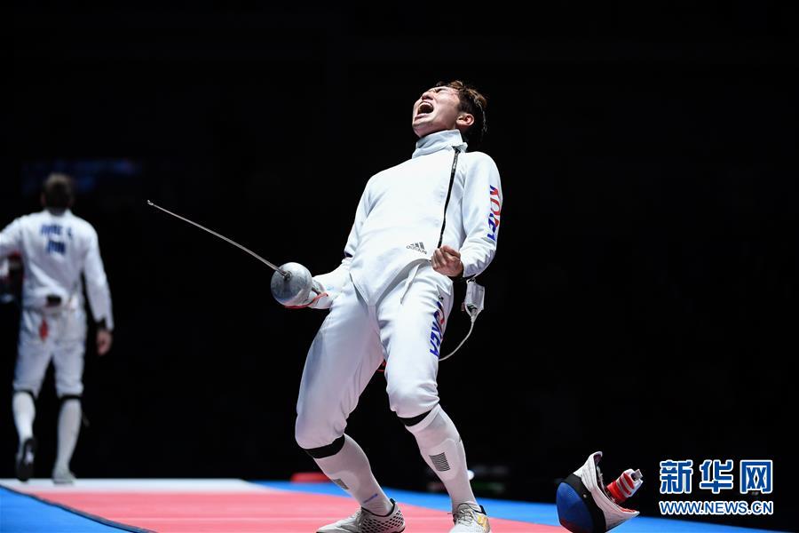 【里約奧運】男子重劍個人賽：韓國選手樸尚永奪冠（組圖）