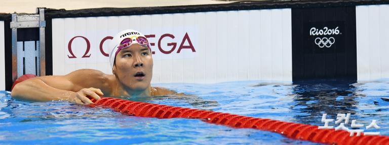 【里約奧運】韓國游泳名將樸泰桓100米自預賽黯然出局 難掩失落