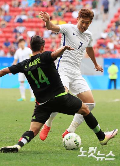 【里約奧運】韓國男足戰勝墨西哥挺進8強 “太極虎”欲續寫倫敦奧運會輝煌