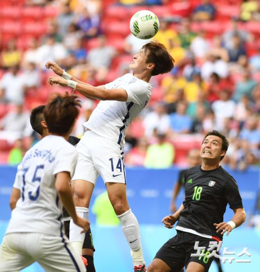 【里約奧運】韓國男足戰勝墨西哥挺進8強 “太極虎”欲續寫倫敦奧運會輝煌