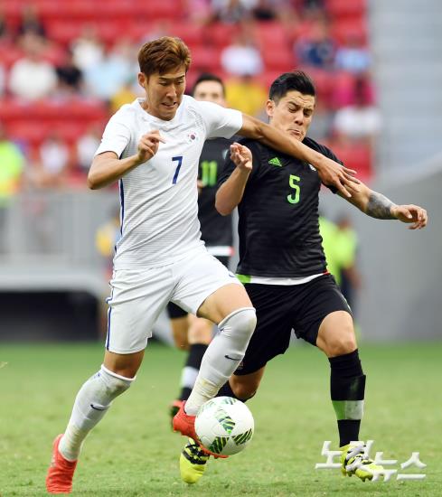 【里約奧運】韓國男足戰勝墨西哥挺進8強 “太極虎”欲續寫倫敦奧運會輝煌