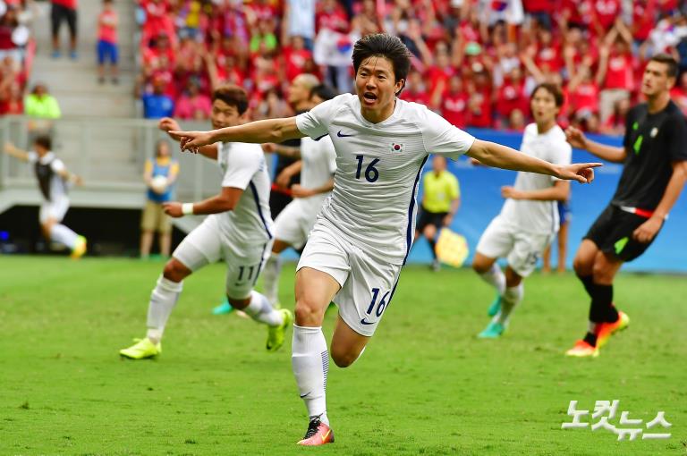 【里約奧運】韓國男足戰勝墨西哥挺進8強 “太極虎”欲續寫倫敦奧運會輝煌