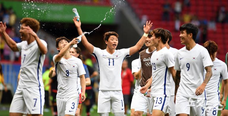 【里約奧運】韓國男足戰勝墨西哥挺進8強 “太極虎”欲續寫倫敦奧運會輝煌