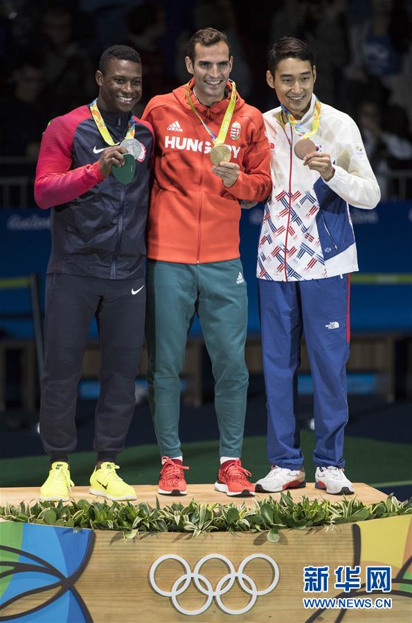 【里約奧運】男子佩劍個人賽：韓國選手金政煥獲得銅牌（組圖）