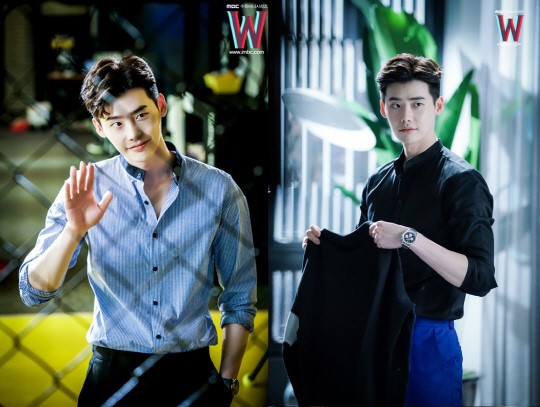 《W-兩個世界》李鐘碩時尚 戲內戲外演繹型男養成記【組圖】