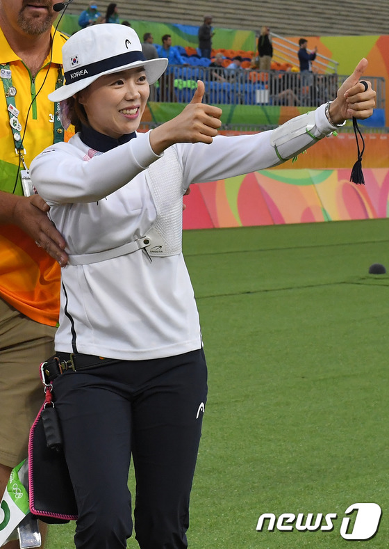 【里約奧運會】射箭女子個人賽——韓國張惠珍奪金 奇甫倍獲銅