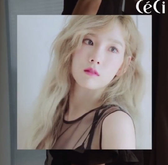 少女時代泰妍化身“金發精靈”拍寫真 牛奶皮膚吸睛【組圖】