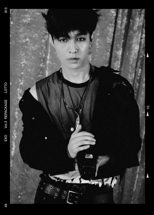 EXO新曲《Lotto》18日公開 張藝興世勛黑白預告照帥炸 【組圖】