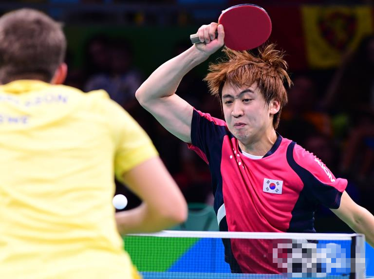 【里約奧運】乒乓球男團四分之一決賽——韓國隊戰勝瑞典隊晉級四強
