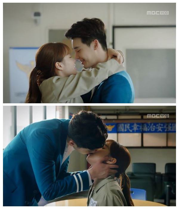 《W-兩個世界》有愛瞬間盤點 李鐘碩韓孝周“一言不合就kiss”【組圖】