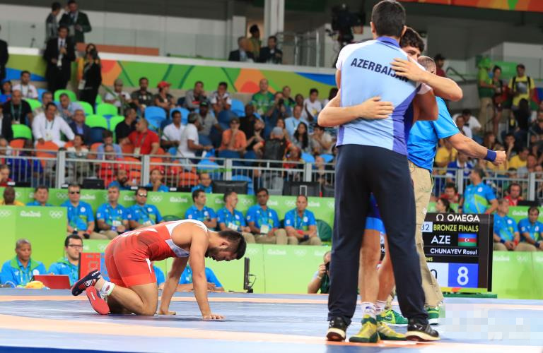 男子古典式摔跤：韓國柳漢壽無緣奧運獎牌【組圖】
