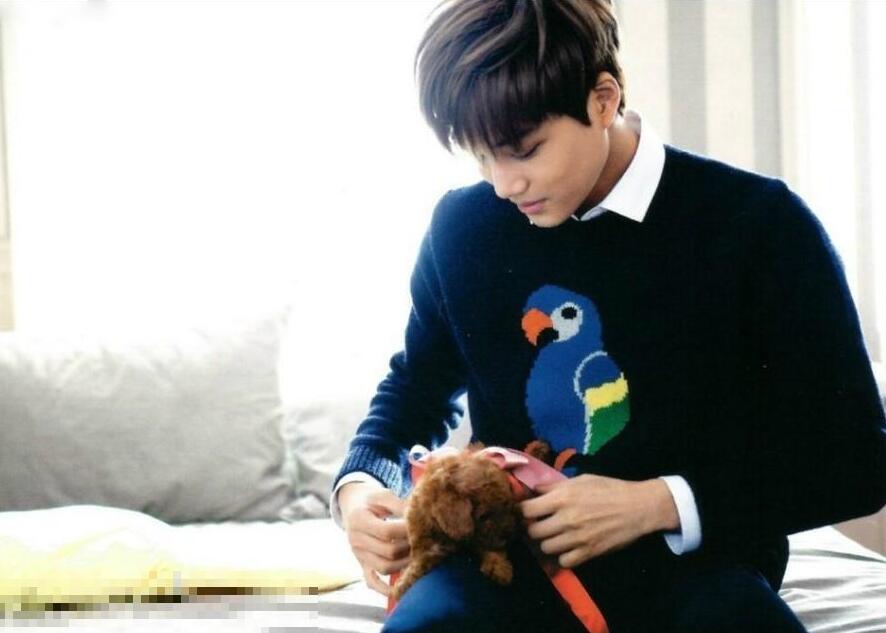 Bigbang權志龍EXO金希澈崔始源 韓國愛豆都愛萌寵【組圖】