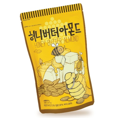 韓國蜂蜜黃油杏仁獲中國消費者最喜愛的韓國品牌獎
