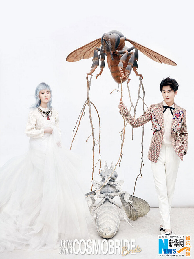 宋承憲女友劉亦菲銀發拍寫真 楊洋百變西裝造型養眼帥氣【組圖】