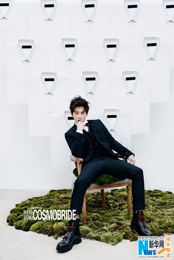 宋承憲女友劉亦菲銀發拍寫真 楊洋百變西裝造型養眼帥氣【組圖】