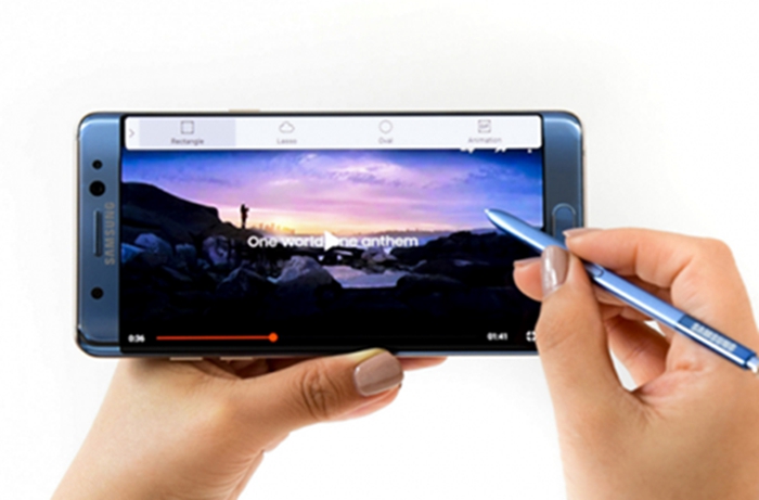對比iphone7海軍藍 三星Galaxy Note7藍色版圖賞【組圖】