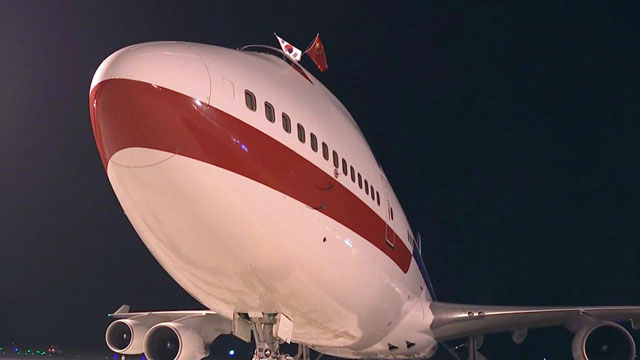 【G20杭州峰會】韓國總統樸槿惠專機頭頂中韓兩國國旗 萌萌噠（組圖）