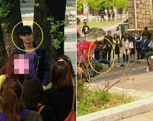 關曉彤北電報到 允兒鄭秀晶樸信惠等韓星校園照盤點【組圖】