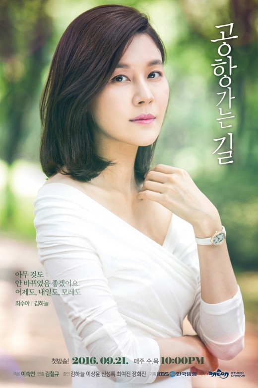韓劇《通往機場的路》公開角色海報 金荷娜變身氣質空姐【組圖】