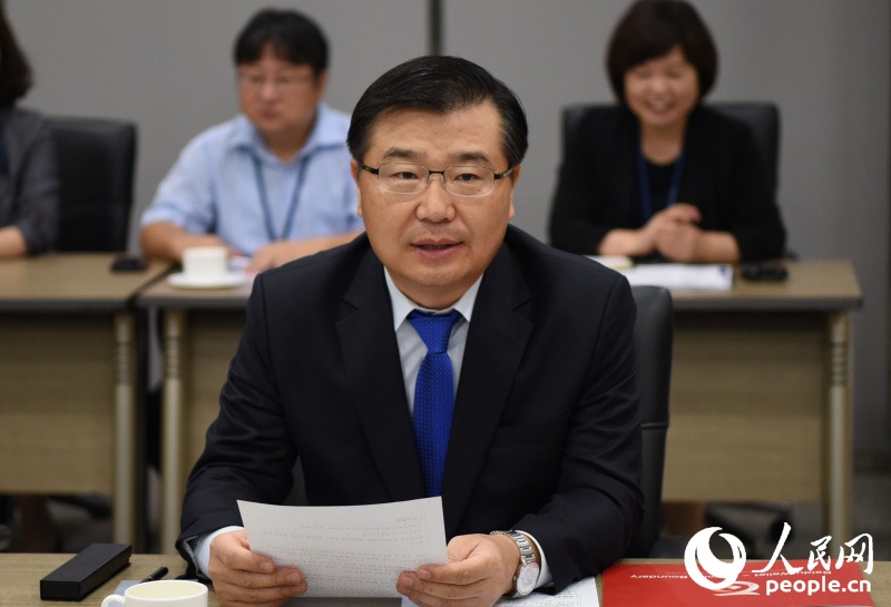 百度錢包總經理章政華一行訪問首爾 探討合作方案