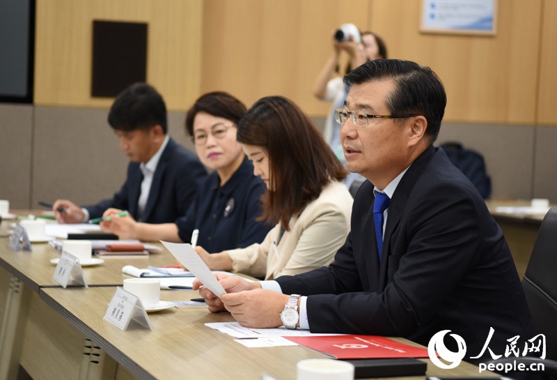 百度錢包總經理章政華一行訪問首爾 探討合作方案