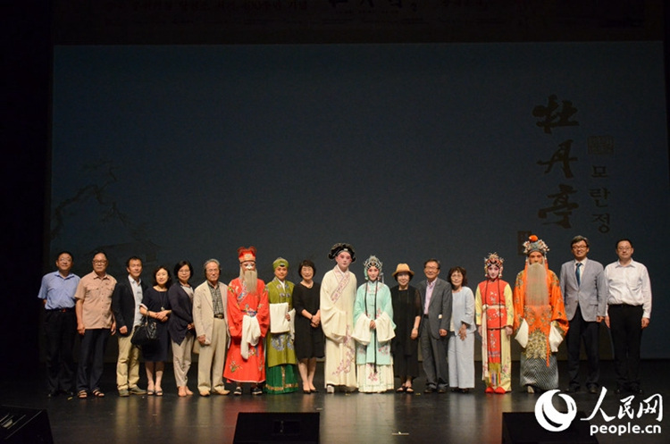 紀念湯顯祖逝世400周年 昆劇《牡丹亭》“驚夢”首爾【組圖】