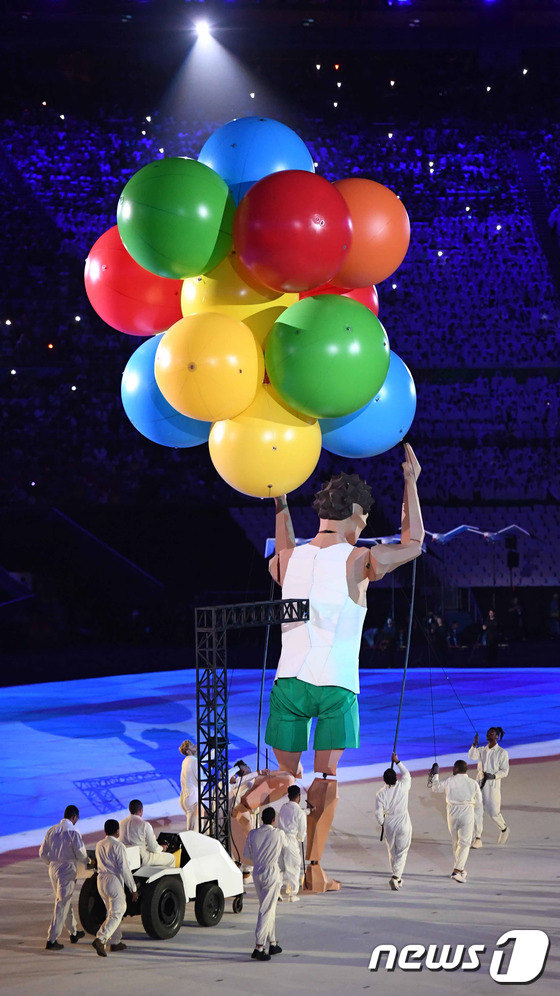 里約殘奧會開幕 韓國體育代表團入場【組圖】