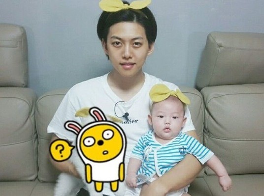 謝霆鋒中秋節曬全家福 這些韓星也帶家人來秀幸?！窘M圖】