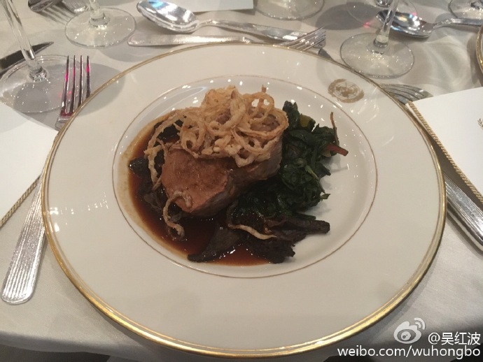 潘基文在聯合國最后一次招待各國領導 看看吃啥（組圖）