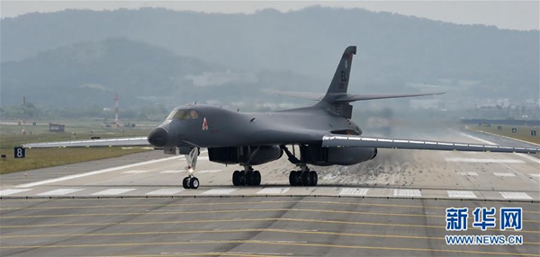 美軍B-1B轟炸機再次進入朝鮮半島空域（圖）
