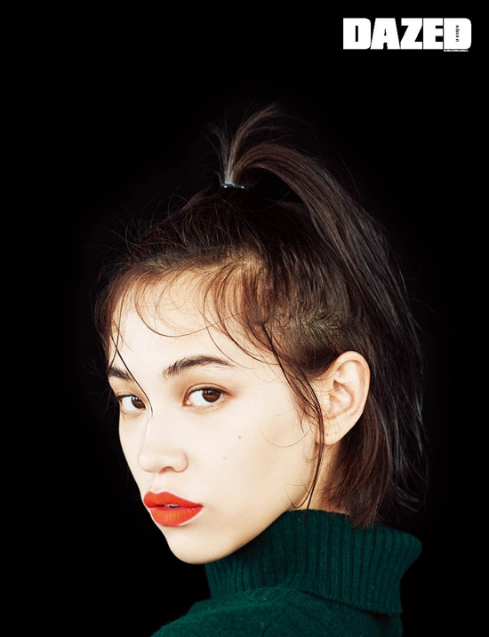 權志龍前緋聞女友水原希子登韓國雜志封面 紅唇性感【組圖】
