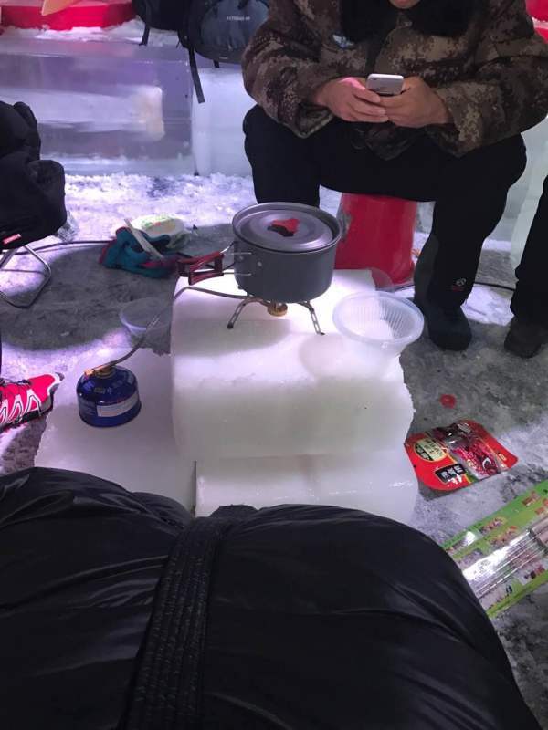 傅園慧野外吃蛇稱“很酷” 有人還熱衷這些極限挑戰【組圖】