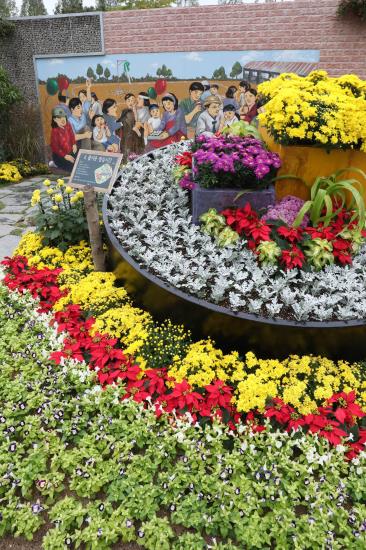“高陽秋季鮮花慶典”開幕 百余種鮮花爭奇斗艷（組圖）