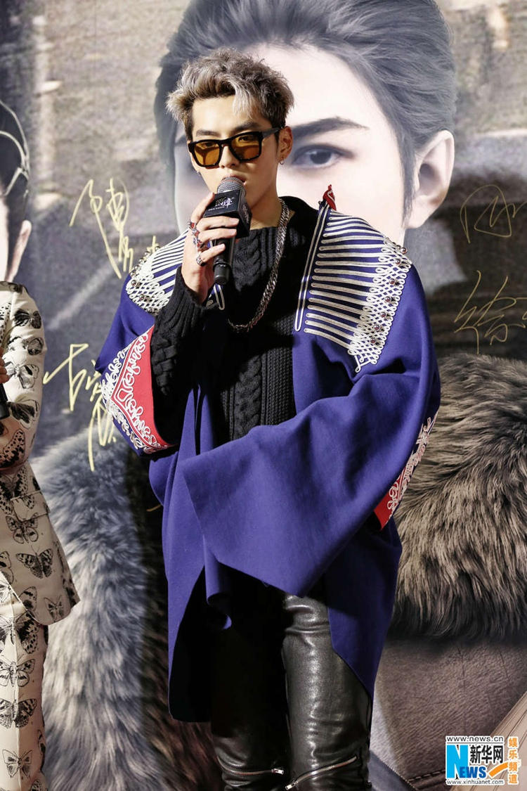 《爵跡》首映禮 吳亦凡銀發亮相表演獲肯定【組圖】