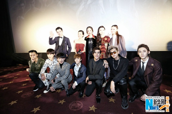 《爵跡》首映禮 吳亦凡銀發亮相表演獲肯定【組圖】