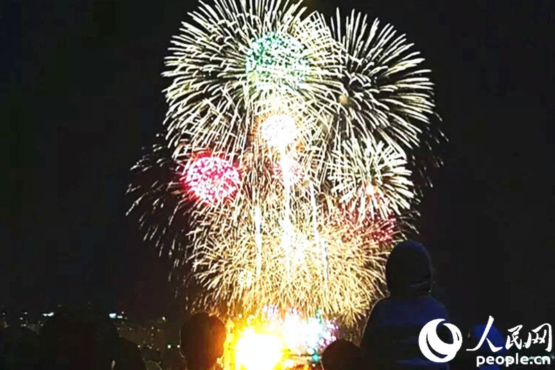 絢爛煙花點亮首爾夜空【組圖】