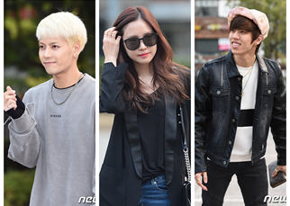 GOT7、APink、Infinite齊亮相“上班路” 王嘉爾比手指愛心萌萌噠【組圖】