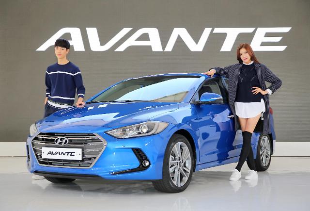 現代汽車伊蘭特（Avante）在全球去年最暢銷車型中排名第位居第四。