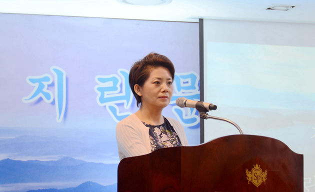 吉林省文化和旅游廳廳長楊安娣。劉茜攝