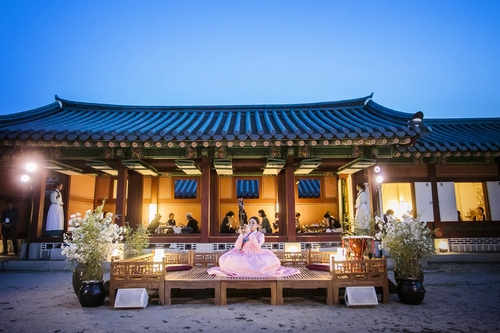 景福宮星光夜行現場 文化財廳供圖