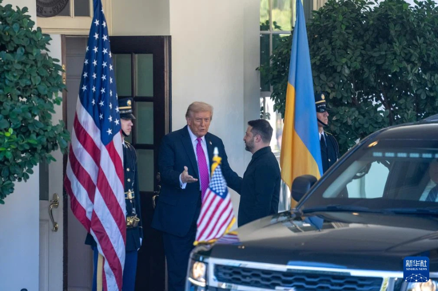 特朗普與澤連斯基舉行會談